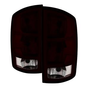 Dodge Ram 1500 02-06 / Ram 2500 3500 03-06 Xtune OEM Style Tail Lights - Red Smoked