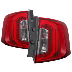 Ford Edge 2011-2013 Xtune LED Tail Light - Red Smoked