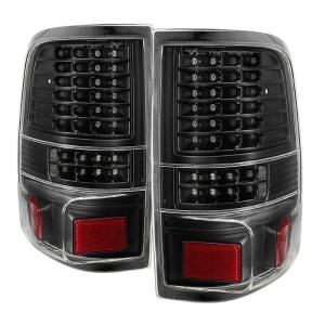Ford F150 Styleside 04-08  (Not Fit Heritage & SVT) Xtune G2 LED Tail Lights - Black Smoked