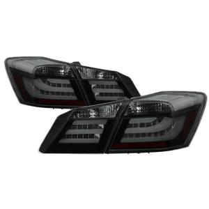 Honda Accord 2013-2015 4DR (does not fit factory LED model) Xtune LED Tail Lights - Black Smoked