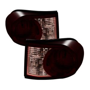 Toyota FJ Cruiser 07-14 Xtune OEM Style Tail Lights -Red Smoked