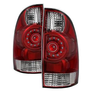 Toyota Tacoma 09-15 Xtune OEM LED Style Tail Lights - Red