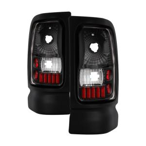 Dodge Ram 1500/2500/3500 94-01 Xtune Euro Style Tail Lights - Black