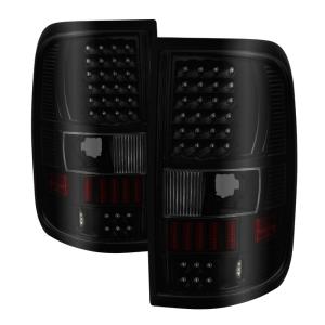 Ford F150 Styleside 04-08  (Not Fit Heritage & SVT) Xtune LED Tail Lights - Black Smoke