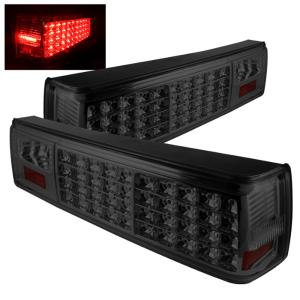 Ford Mustang 87-93 Xtune LED Tail Lights - Smoke