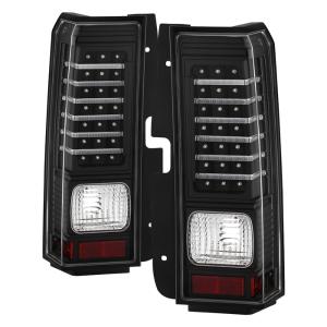 Hummer H3 06-09  ( Non H3T ) Xtune LED Tail Lights - Black