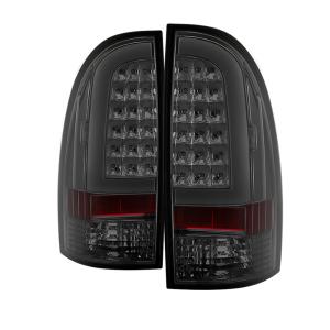 Toyota Tacoma 05-15 Xtune Light Bar LED Tail Lights (not compatible with factory equipped led tail lights) - Black