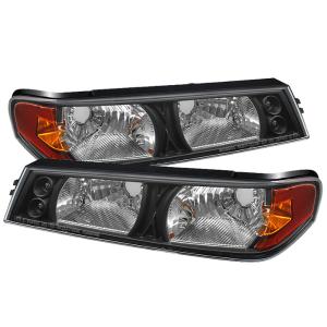 Chevy Colorado 04-12, GMC Canyon 04-12 Xtune Bumper Lights - Black