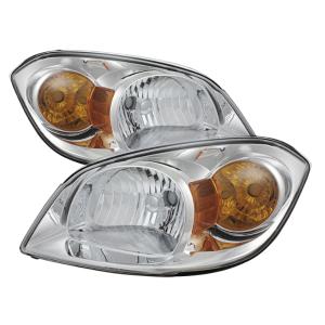 Chevy Cobalt 05-10, Pontiac G5 07-09 Xtune Crystal Headlights - Chrome