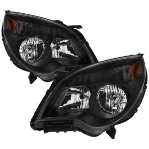 2010-2015 Chevy Equinox LS and LT models only ( Does not fit LTZ Models ) Xtune OEM Style Headlights -Black