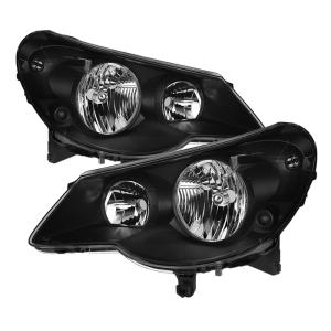 Chrysler Sebring 07-10 Xtune OEM Style Headlights - Black