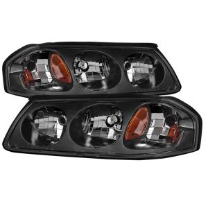 Chevrolet Impala 00-04 Xtune OEM Headlamps - Black