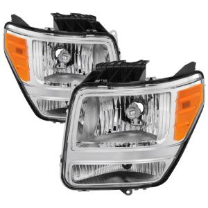 Dodge Nitro 2007-2011 Xtune OEM Style Headlights - Chrome