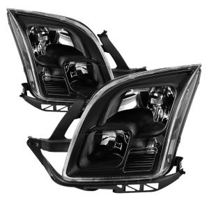 Ford Fusion 2006-2009 Xtune OEM Style Headlights -Black