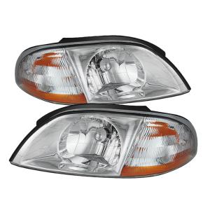 Ford Windstar 99-03 Xtune Crystal Headlights - Chrome