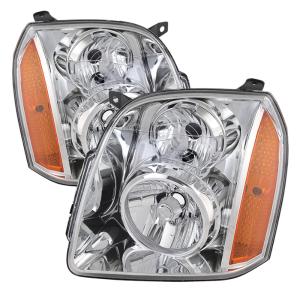 GMC Yukon/Yukon XL 07-14  ( Does not fit Denali Model ) Xtune Crystal Headlights - Chrome