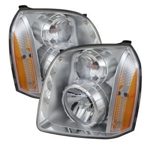GMC Yukon Denali 07-14/Yukon XL Denali 07-14/Yukon Hybrid Denali 10-14 Xtune Crystal Headlights - Chrome