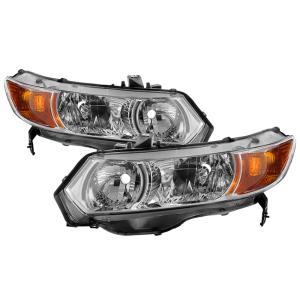 Honda Civic 06-11  2dr Coupe ( Does not Fit Sedan ) Xtune OEM Style Headlights - Chrome