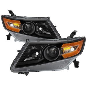 Honda Odyssey Halogen Models Only 11-15  ( Does not Fit HID models ) Xtune OEM Style Headlights - Black