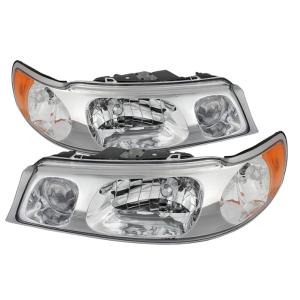 Lincoln Town Car 98-02 Xtune Crystal Headlights - Chrome