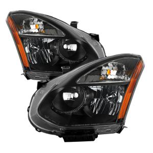Nissan Rogue 08-14  Halogen Model Only ( Does not Fit HID models ) Xtune OEM Style Headlights-Black