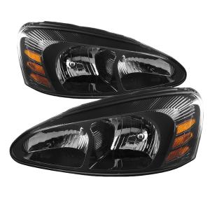 Pontiac Grand Prix 04-08 Xtune Crystal Headlights - Black