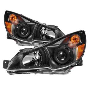 Subaru Legacy 10-12, Subaru Outback 10-12 Xtune OEM Style Headlights-Black