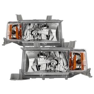 Scion xB 04-06 Xtune OEM Style Headlights - Chrome