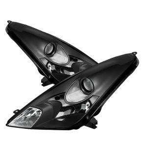 Toyota Celica 00-05 Halogen Model Only ( Not Compatible With Xenon/HID Model ) Xtune Crystal Headlights - Black