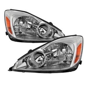 Toyota Sienna 2004-2005 Halogen only Xtune OEM Style Headlights - Chrome