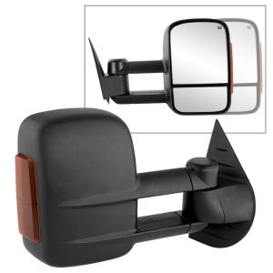 Chevy Silverado 07-12, Chevy Avalanche 1500 2007-13 Xtune Manual Extendable - POWER Heated Adjust Mirror with LED Signal Amber - Right