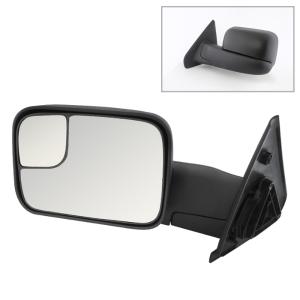 Dodge Ram 02-09 Fit:Dodge Ram 1500 1994-01  /Dodge Ram 2500 1994-02   /Dodge Ram 3500 1994-02 Xtune Manual Extendable - MANUAL Adjust Mirror - LEFT