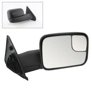 Dodge Ram 02-09 Fit:Dodge Ram 1500 1994-01  /Dodge Ram 2500 1994-02   /Dodge Ram 3500 1994-02   / Xtune Manual Extendable - MANUAL Adjust Mirror - RIGHT