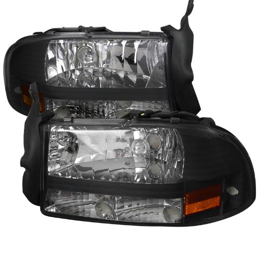 Spec D Euro Headlights (Black)