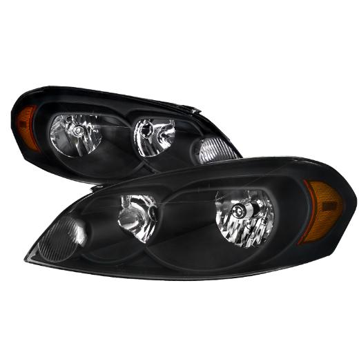 Spec D Crystal Euro Headlights (Black)