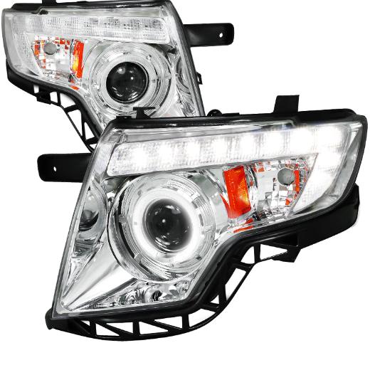 Spec D Projector Headlights (Chrome)