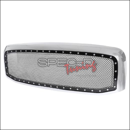 Spec D Rivet Style Mesh Grille