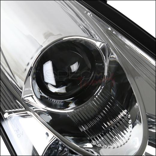 Spec D Chrome Projector Headlights