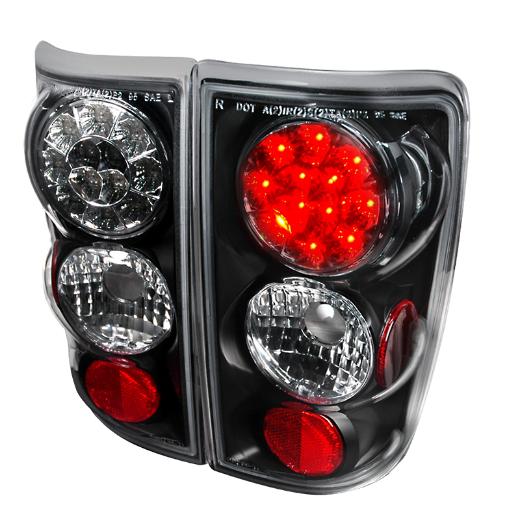 Spec D LED Tail Lights (Black)
