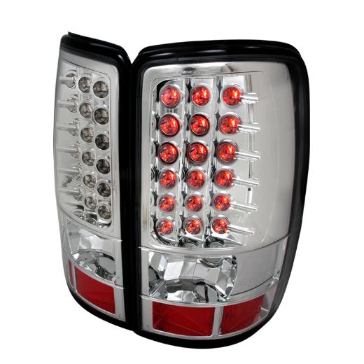 Spec D LED Tail Lights (Chrome)