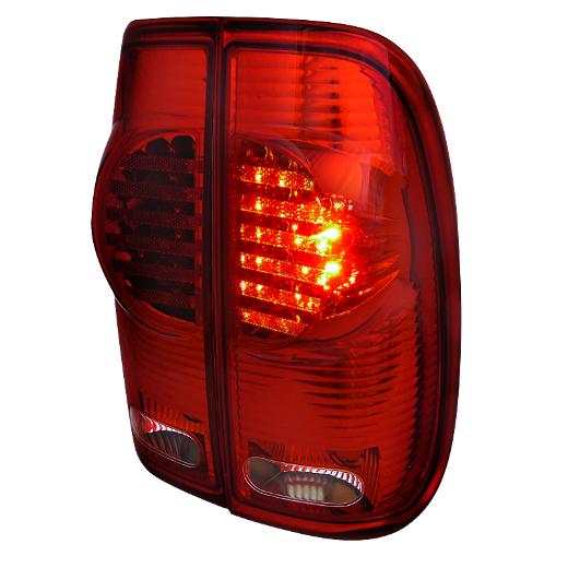 Spec D LED Tail Lights (Red)