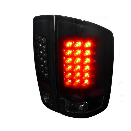 Spec D LED Tail Lights (Glossy Black/Smoke)