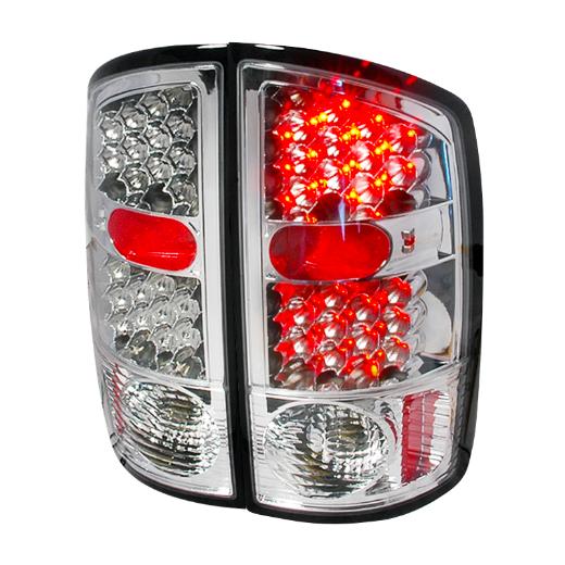 Spec D LED Tail Lights (Chrome)