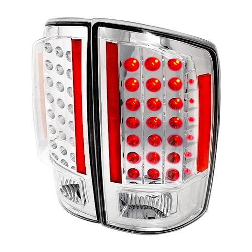 Spec D LED Tail Lights (Chrome)