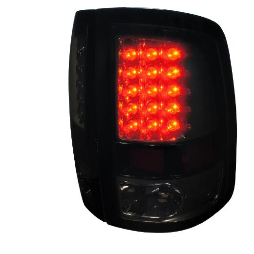 Spec D LED Tail Lights (Glossy Black/Smoke)