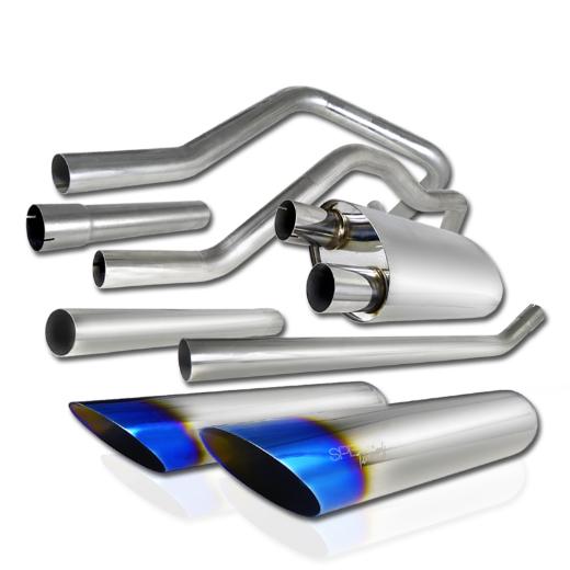 Spec D Catback Exhaust with Burnt Tip (2.25
