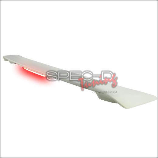 Spec D Oe Style Rear Trunk Spoiler + LED Brake Light