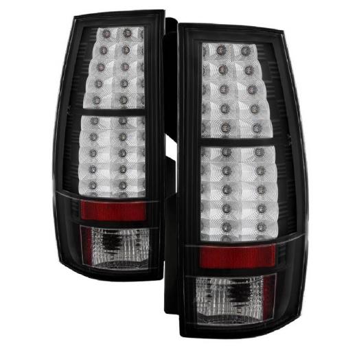 Spyder LED Tail Lights - Black