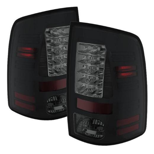 Spyder LED Tail Lights, Black Smoke