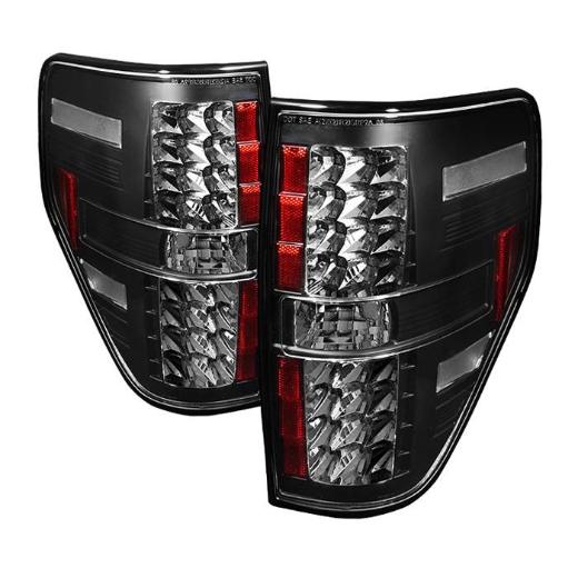 Spyder LED Tail Lights - Black